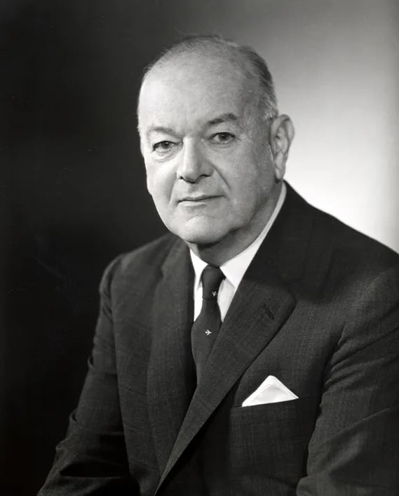 Portrait of Cyrus Rowlett Smith (1899–1990) – memorial page