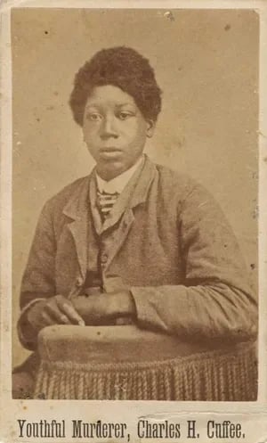 Porträt von Charles Horatio Cuffee (1856–1874) – Gedenkseite
