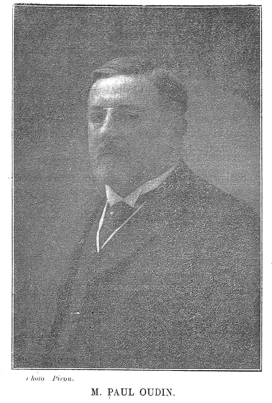 Portrait of Paul Marie Oudin (1851–1923) – memorial page