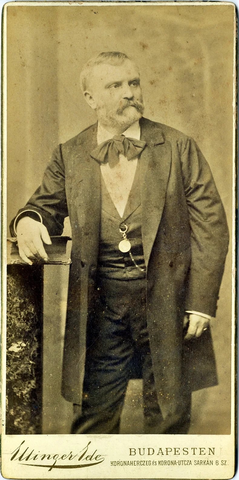Portrait of Pál Szontagh (1820–1904) – memorial page