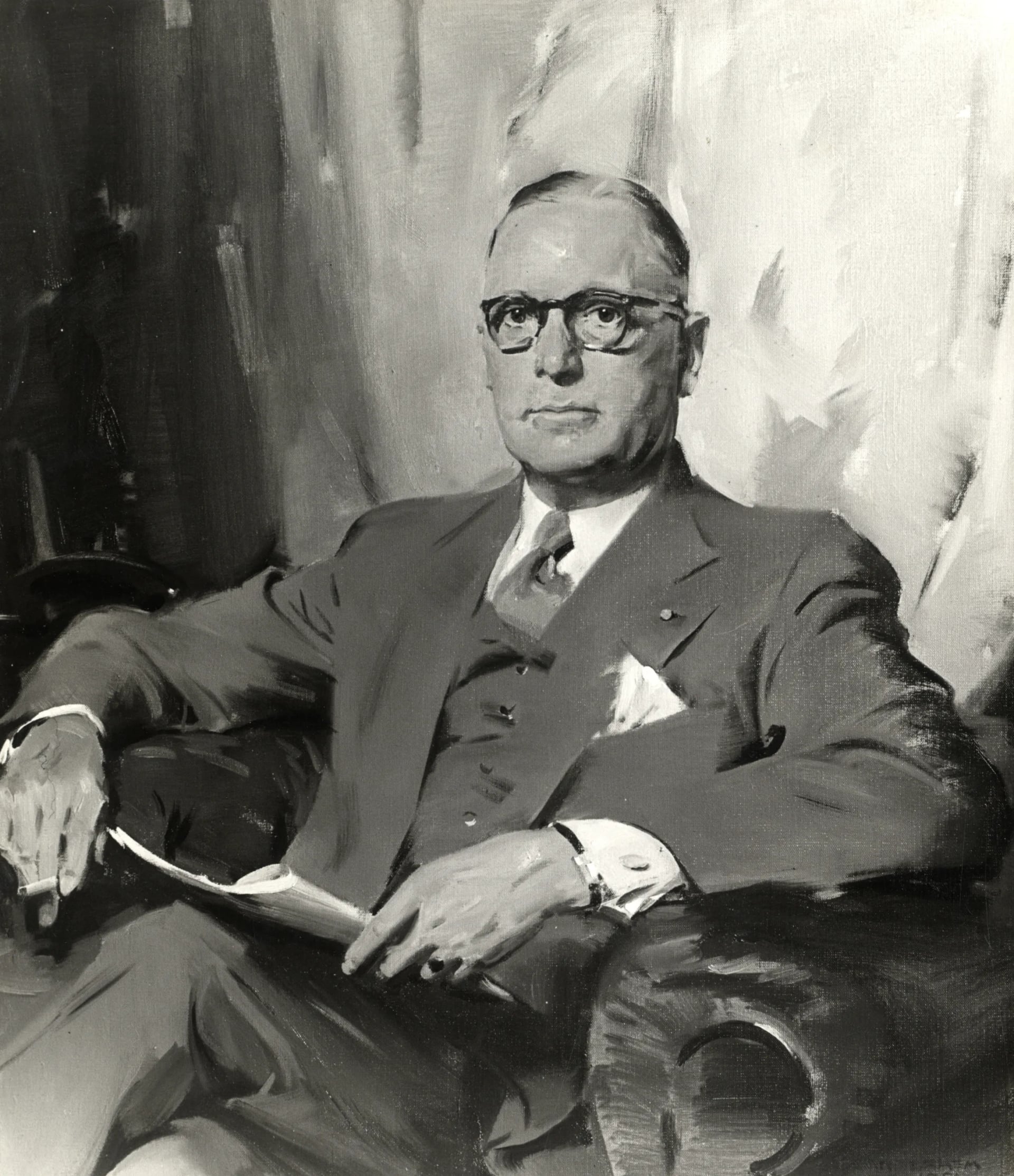 Porträt von J. Milius (1889–1963) – Gedenkseite