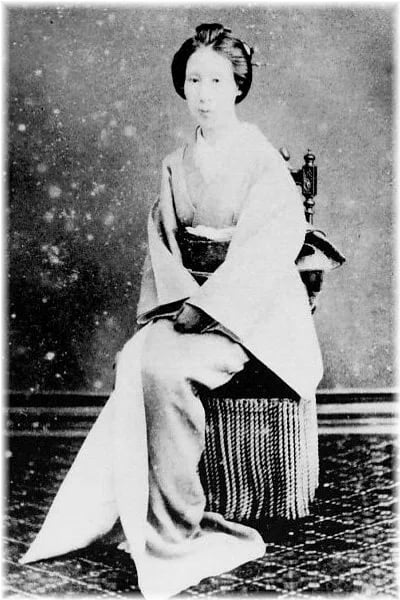Portrait of Shinmura Nobu (1852–1905) – memorial page