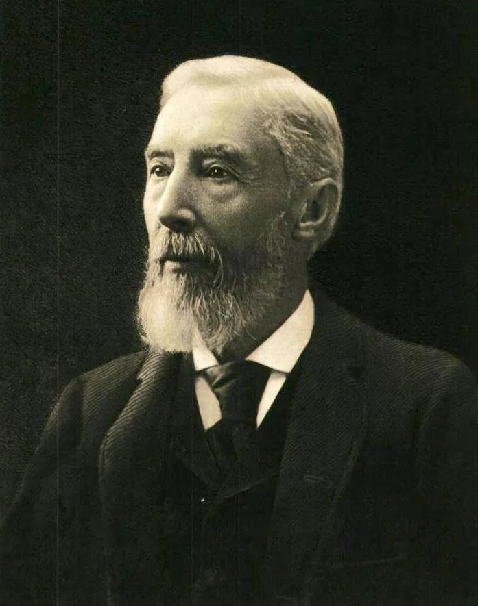 Porträt von Edwin Faxon (1823–1898) – Gedenkseite