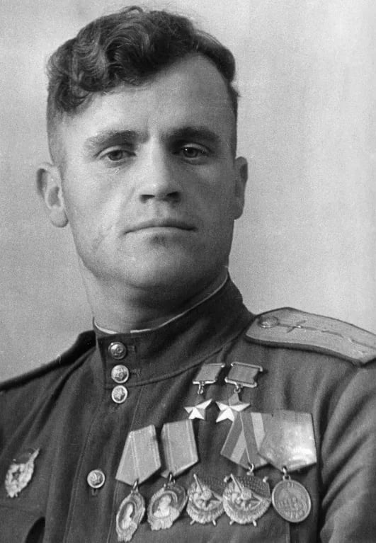 Porträt von Nikolai Dmitrijewitsch Gulajew (1918–1985) – Gedenkseite
