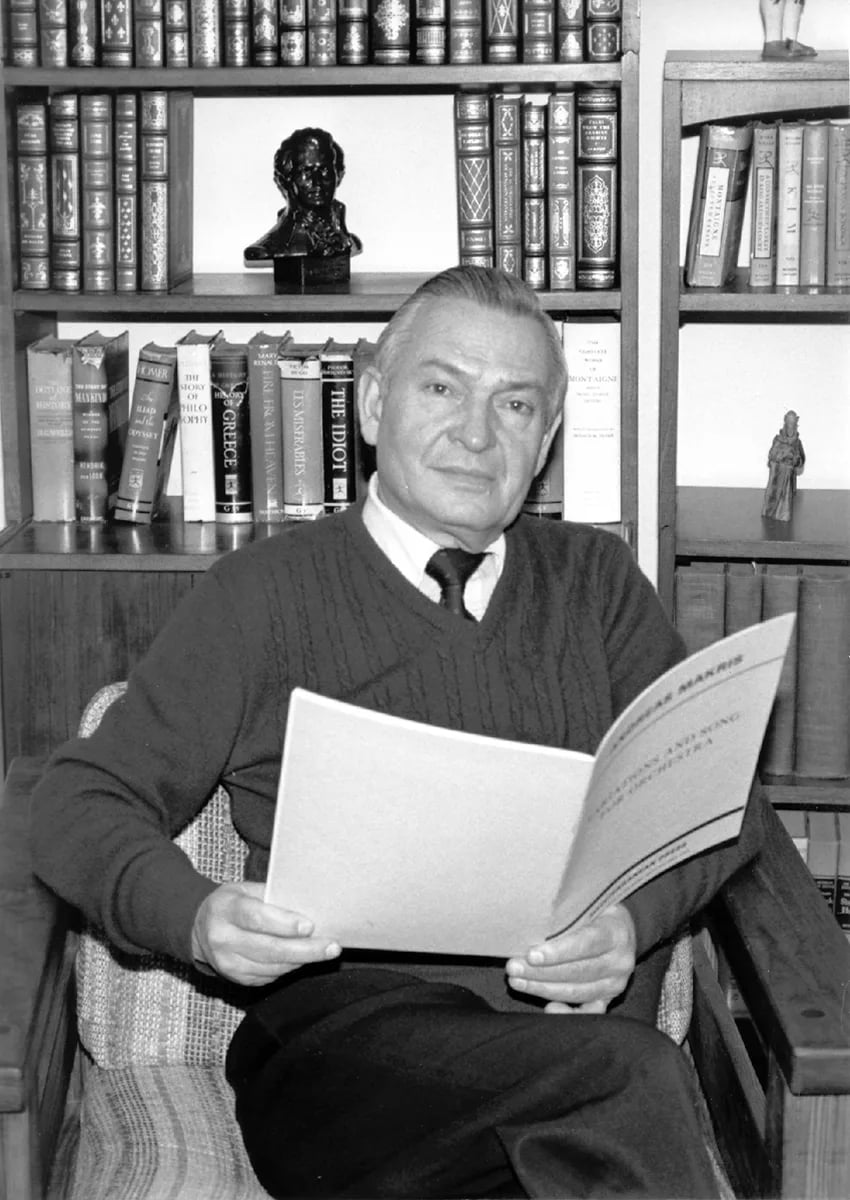 Portrait of Andreas Makris (1930–2005) – memorial page