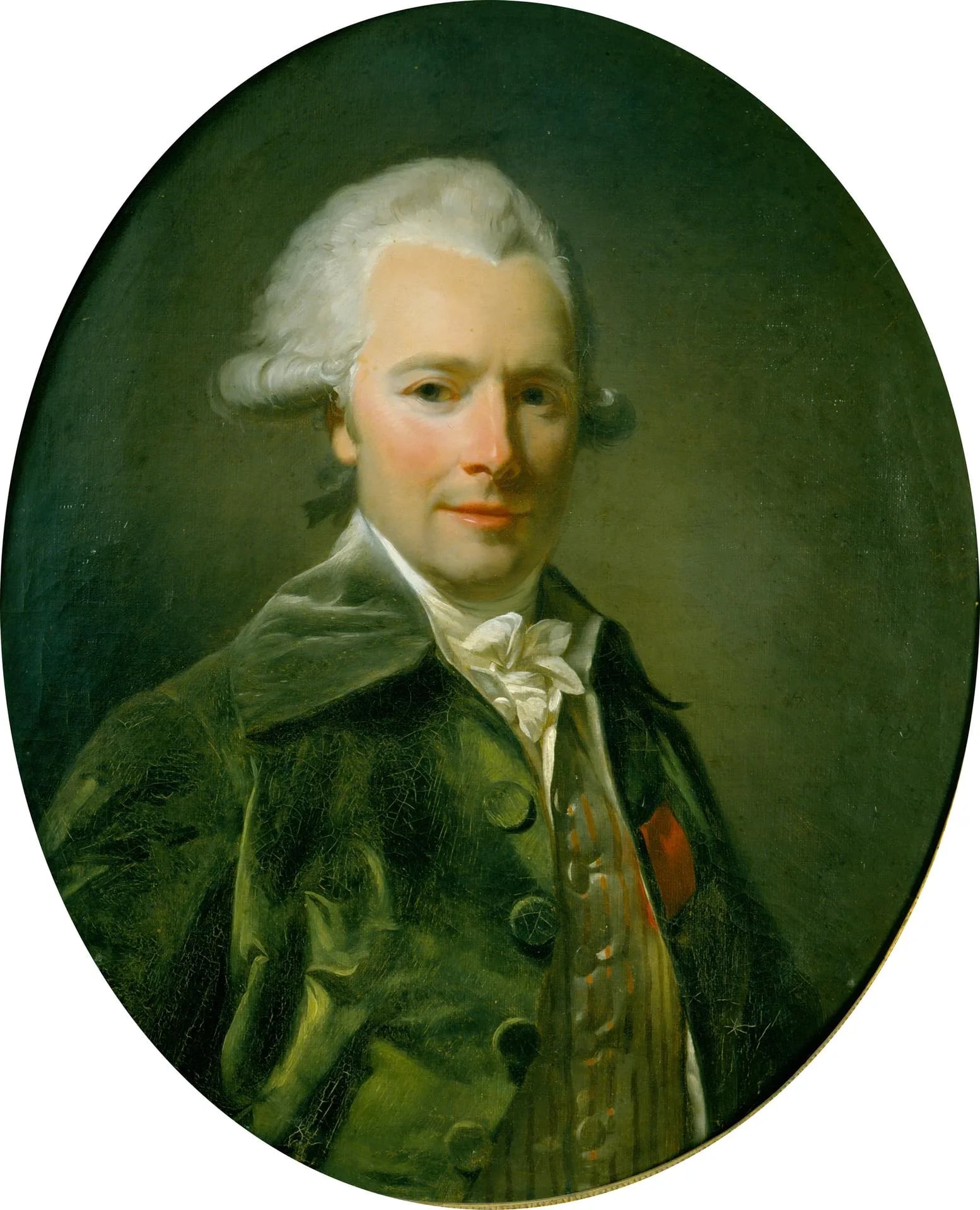Porträt von Antoine Marie du Cluzel (1737–1833) – Gedenkseite