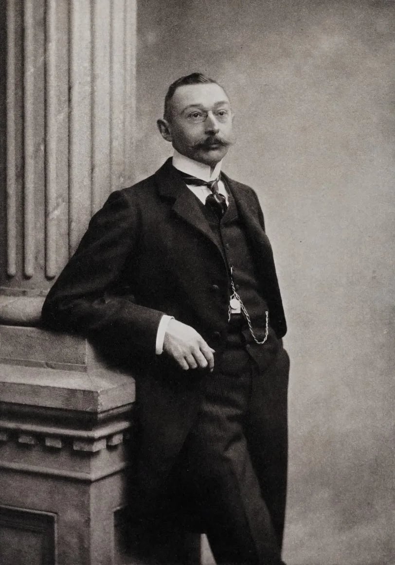 Porträt von Edgar van Eyll (1865–1941) – Gedenkseite