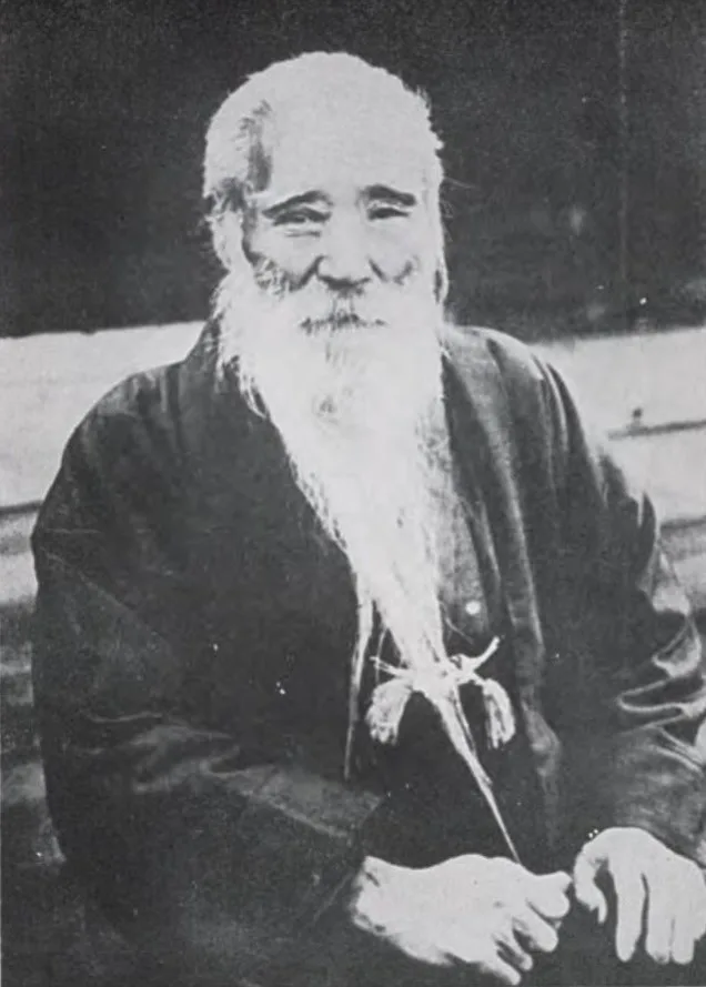 Porträt von Sugiyama Hikosaburō (1857–1941) – Gedenkseite
