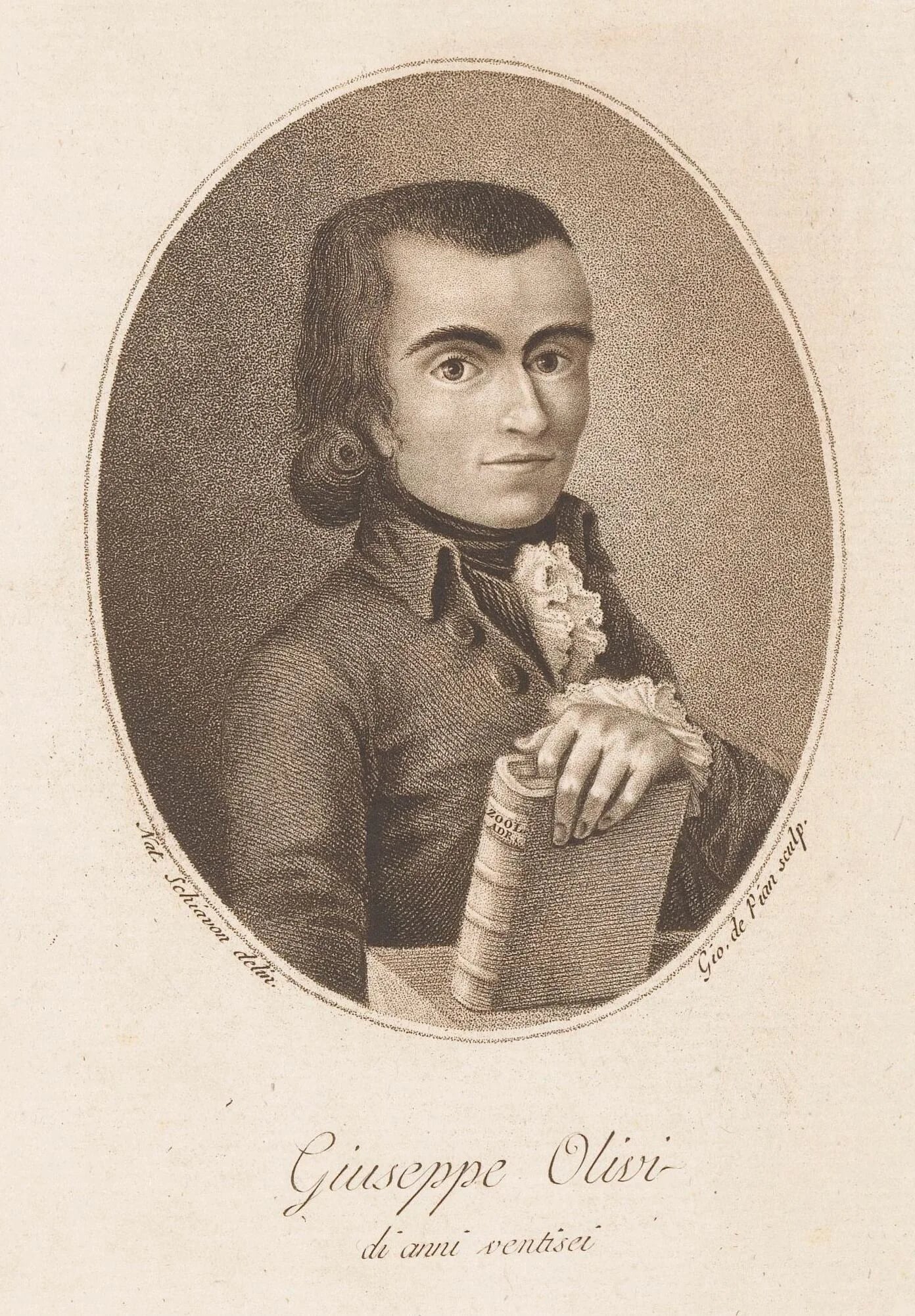 Portrait of Giuseppe Olivi (1769–1795) – memorial page