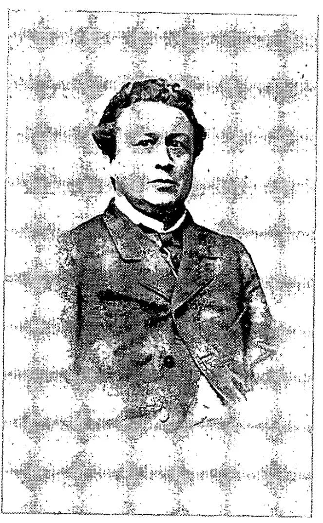 Porträt von Ambrosius Johannes Willebrordus van Delden (1819–1887) – Gedenkseite