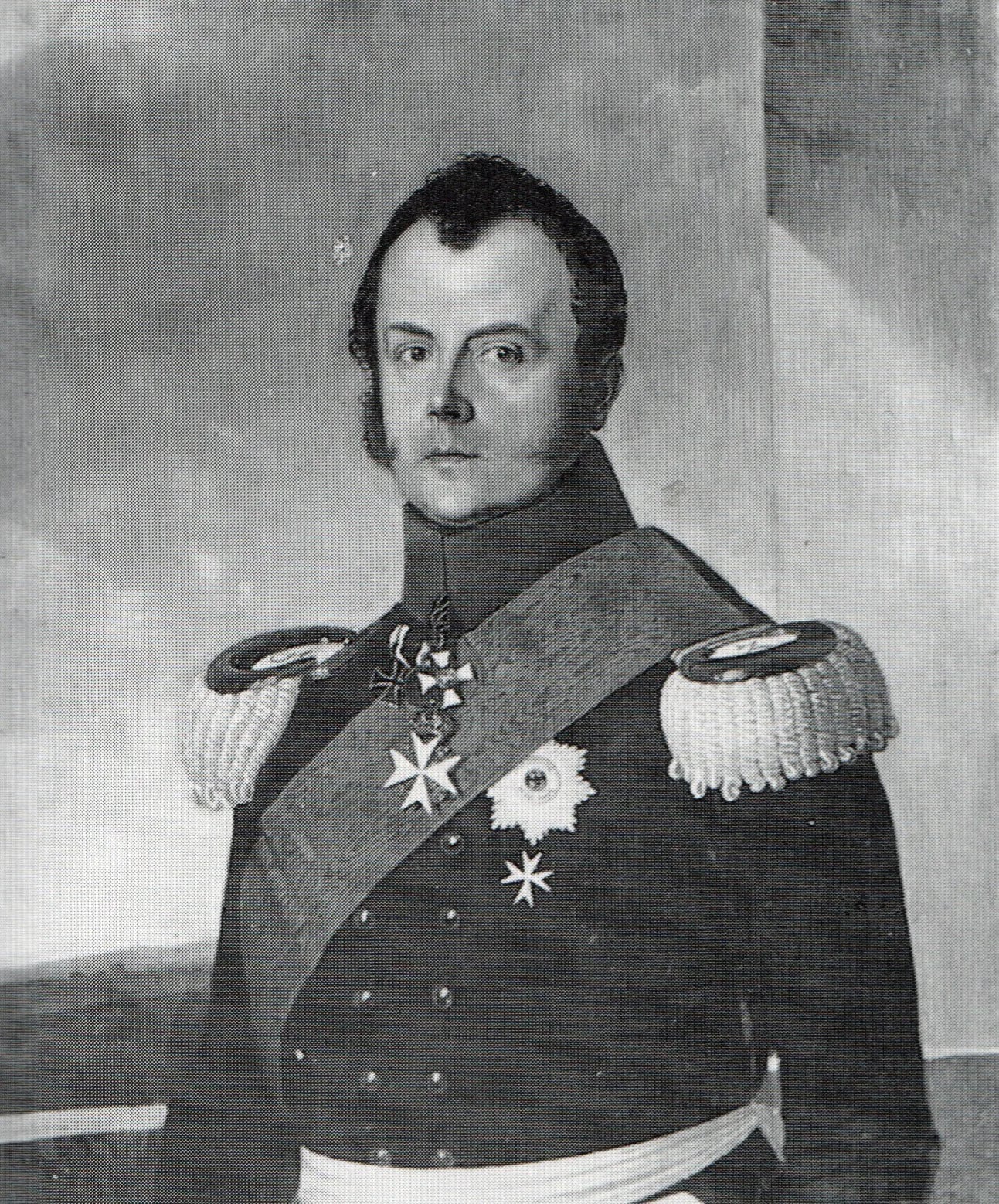 Porträt von Heinrich von Preußen (1781–1846) – Gedenkseite