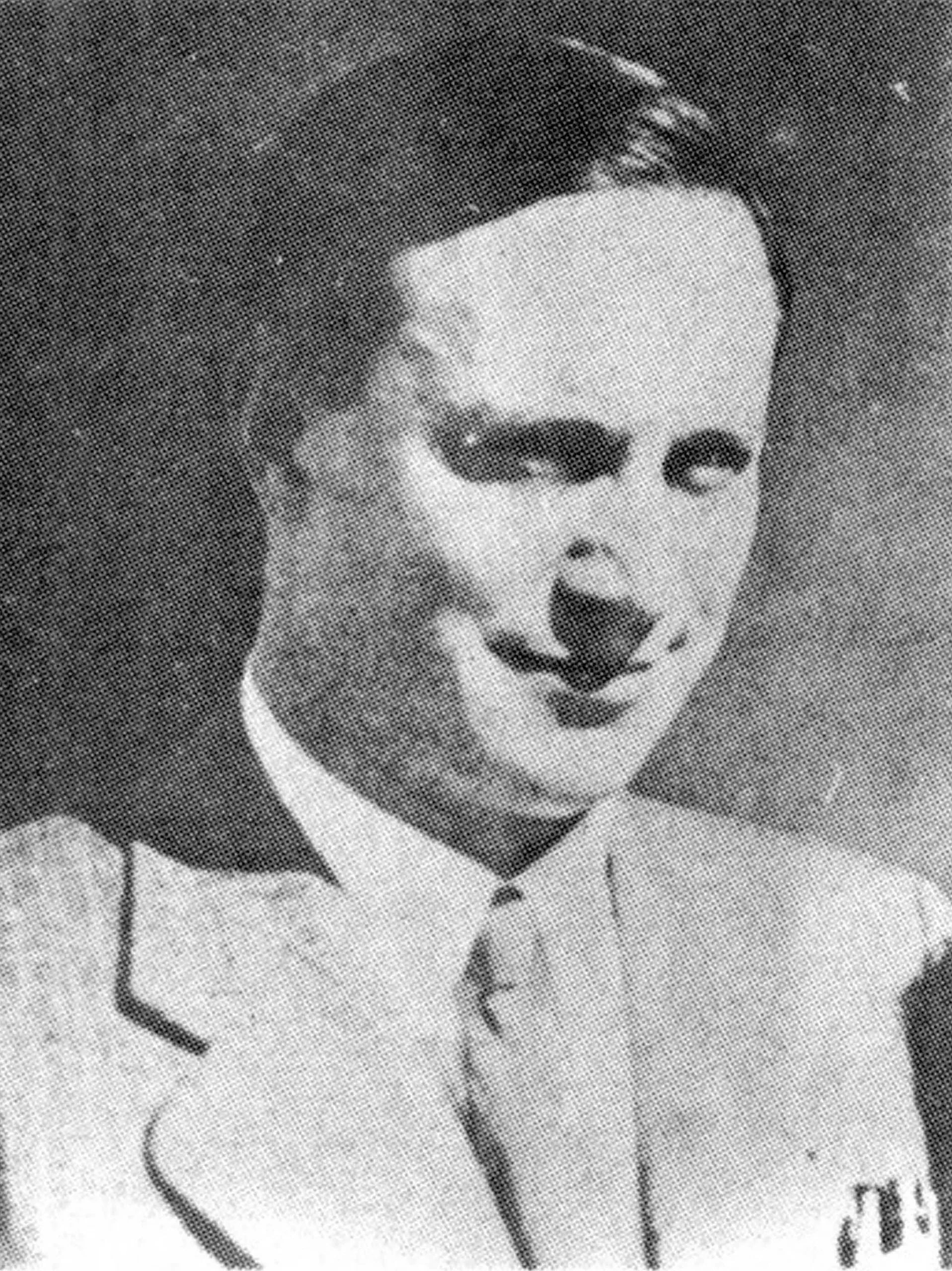 Portrait of Georg Elmer (1908–1944) – memorial page