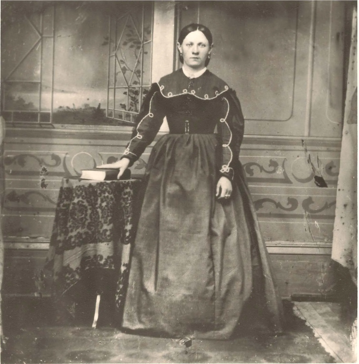 Portrait of Christina Schneider (1805–1885) – memorial page