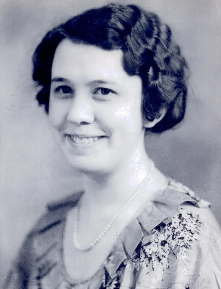Portrait of Ruth Eleanor Borland (1914–1990) – memorial page