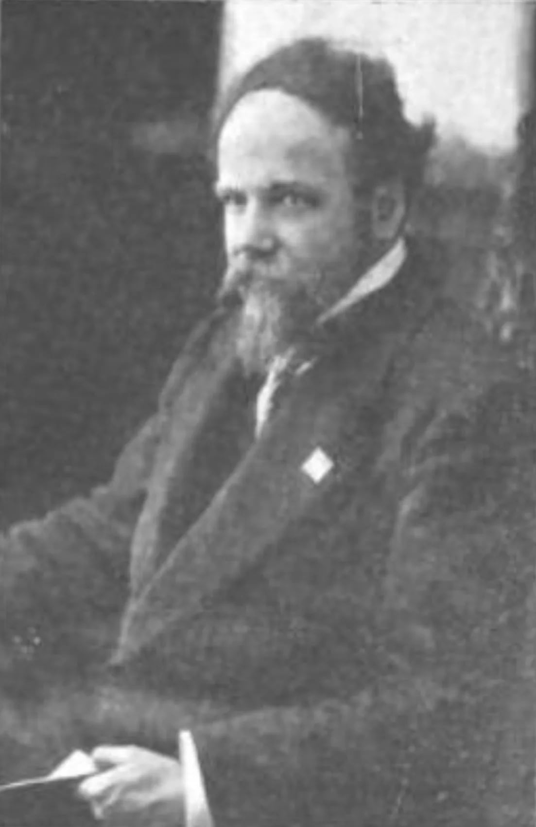 Porträt von Wladimir Michailowitsch von Völkner (1870–1945) – Gedenkseite