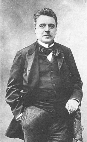 Porträt von Henry Becque (1837–1899) – Gedenkseite