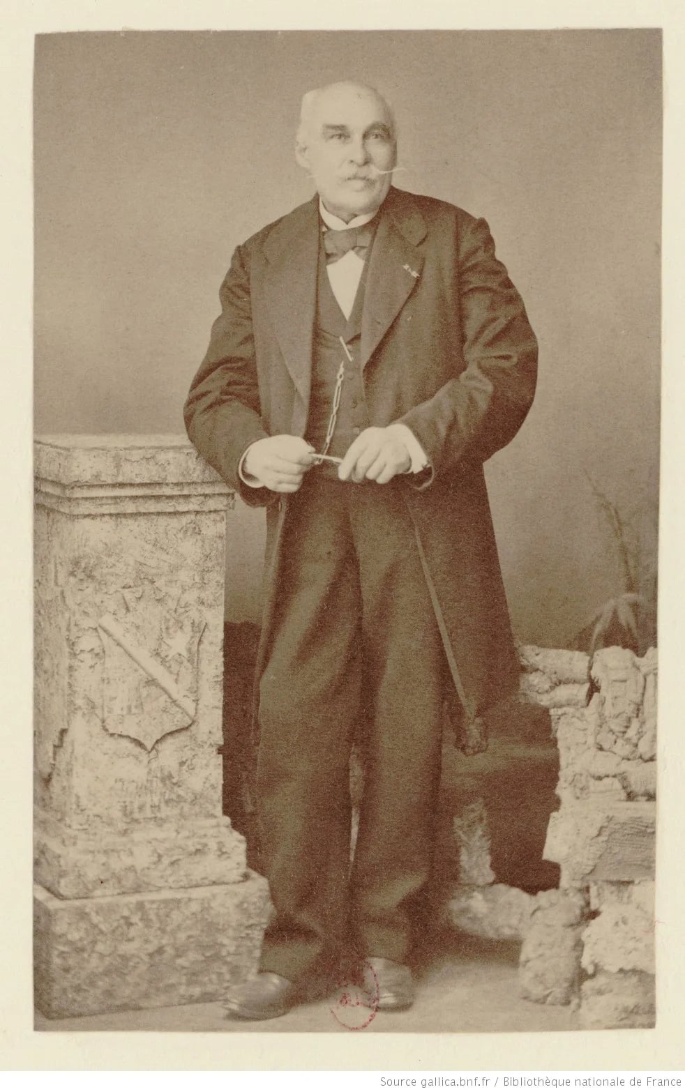 Porträt von Jules Henri Louis Cerclier (1823–1897) – Gedenkseite