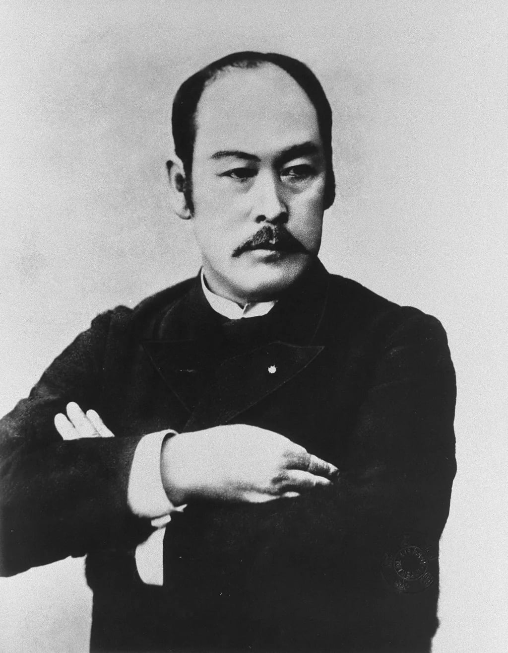 Porträt von Kusumoto Masataka (1838–1902) – Gedenkseite