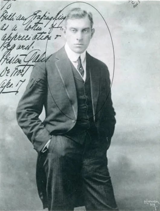 Porträt von Weston Gales (1877–1939) – Gedenkseite