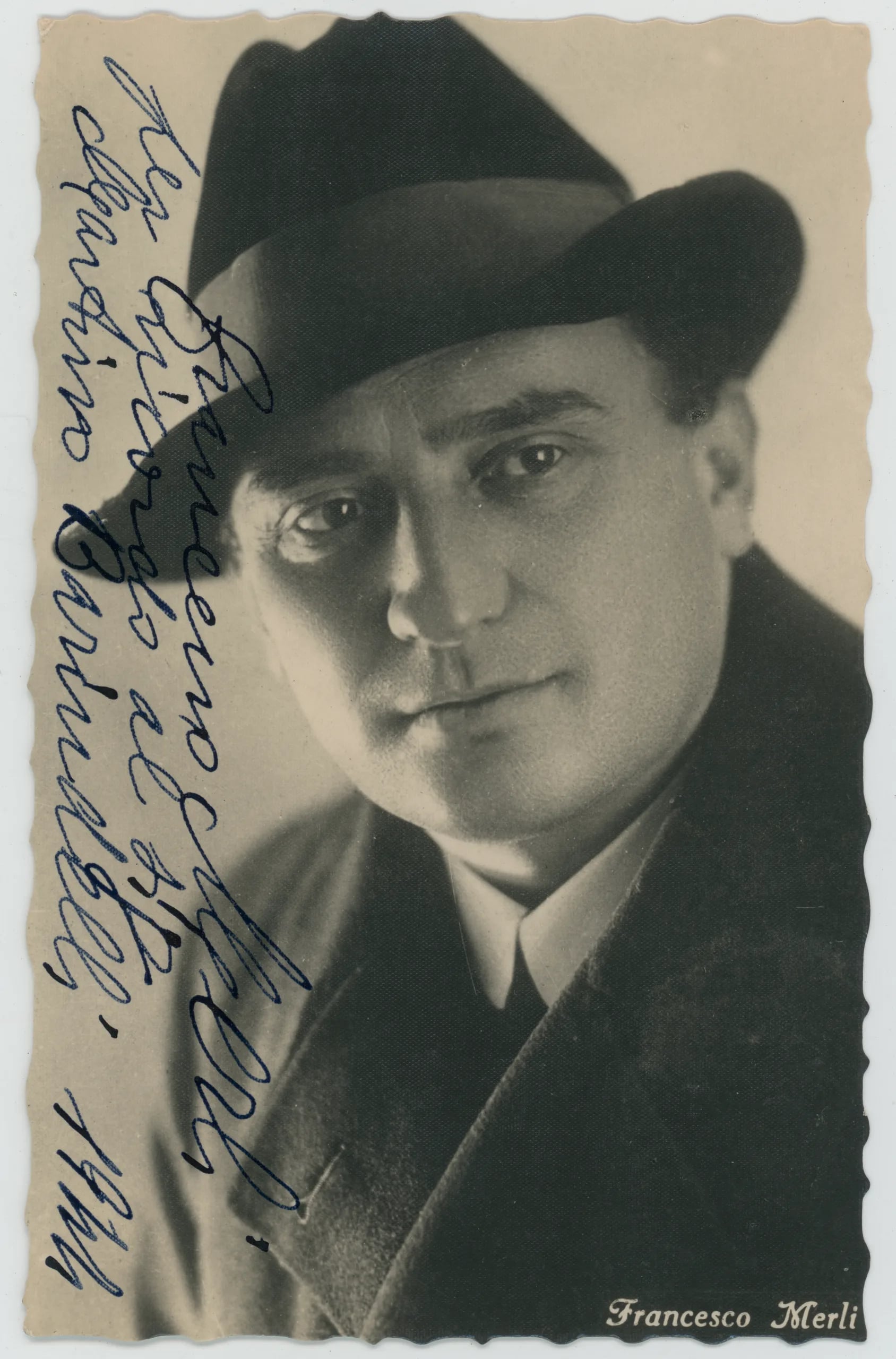 Portrait of Francesco Merli (1887–1976) – memorial page