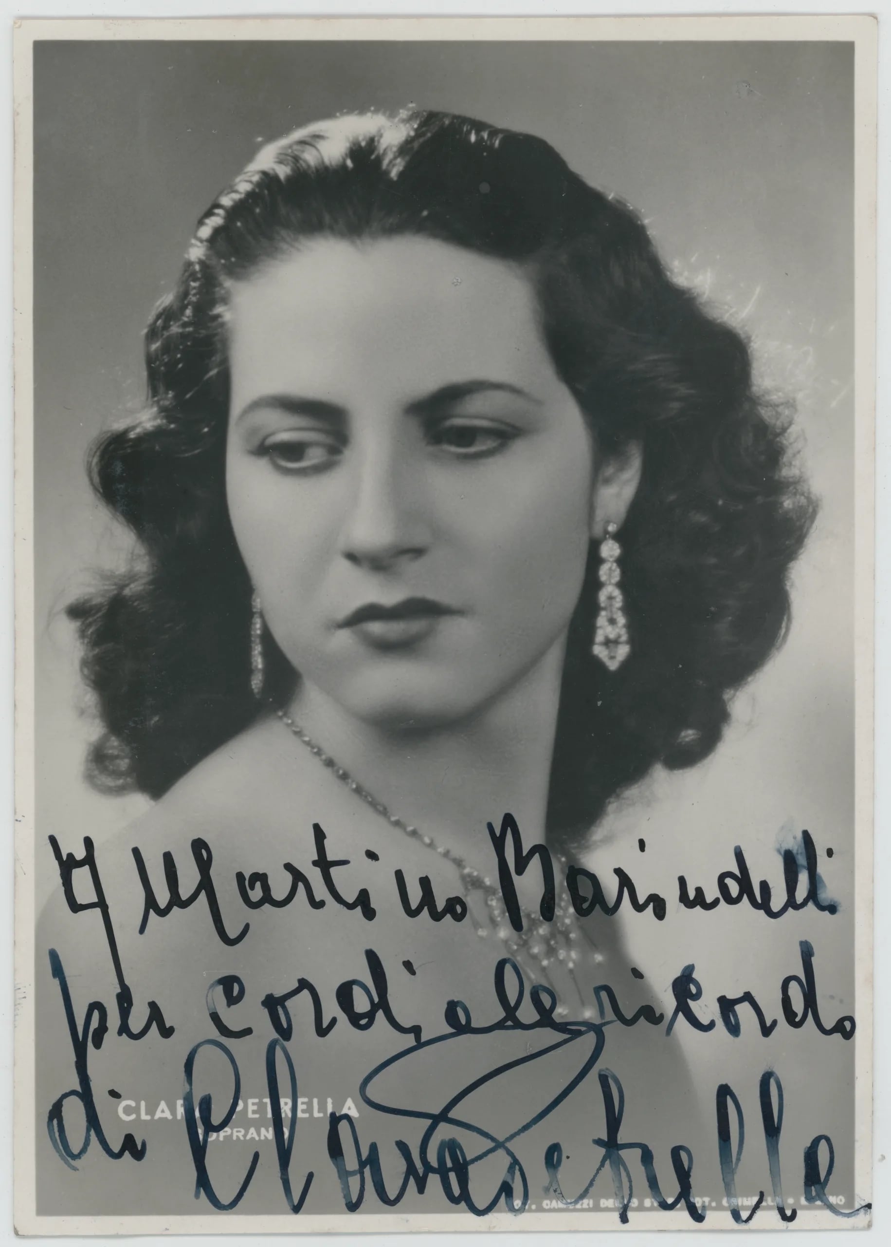Portrait of Clara Petrella (1914–1987) – memorial page