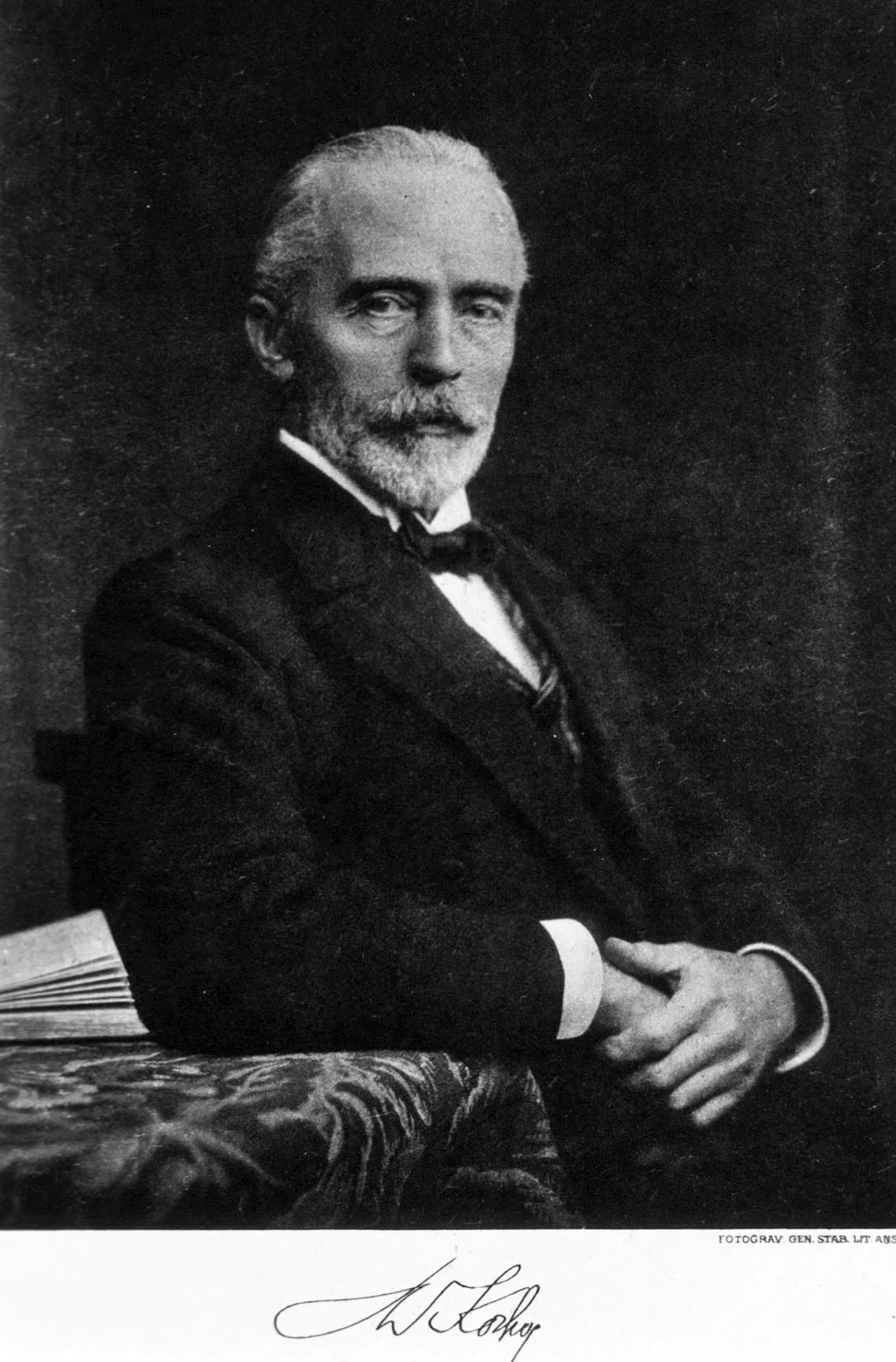 Porträt von Emil Theodor Kocher (1841–1917) – Gedenkseite