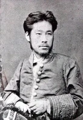 Porträt von Egi Takatō (1849–1880) – Gedenkseite