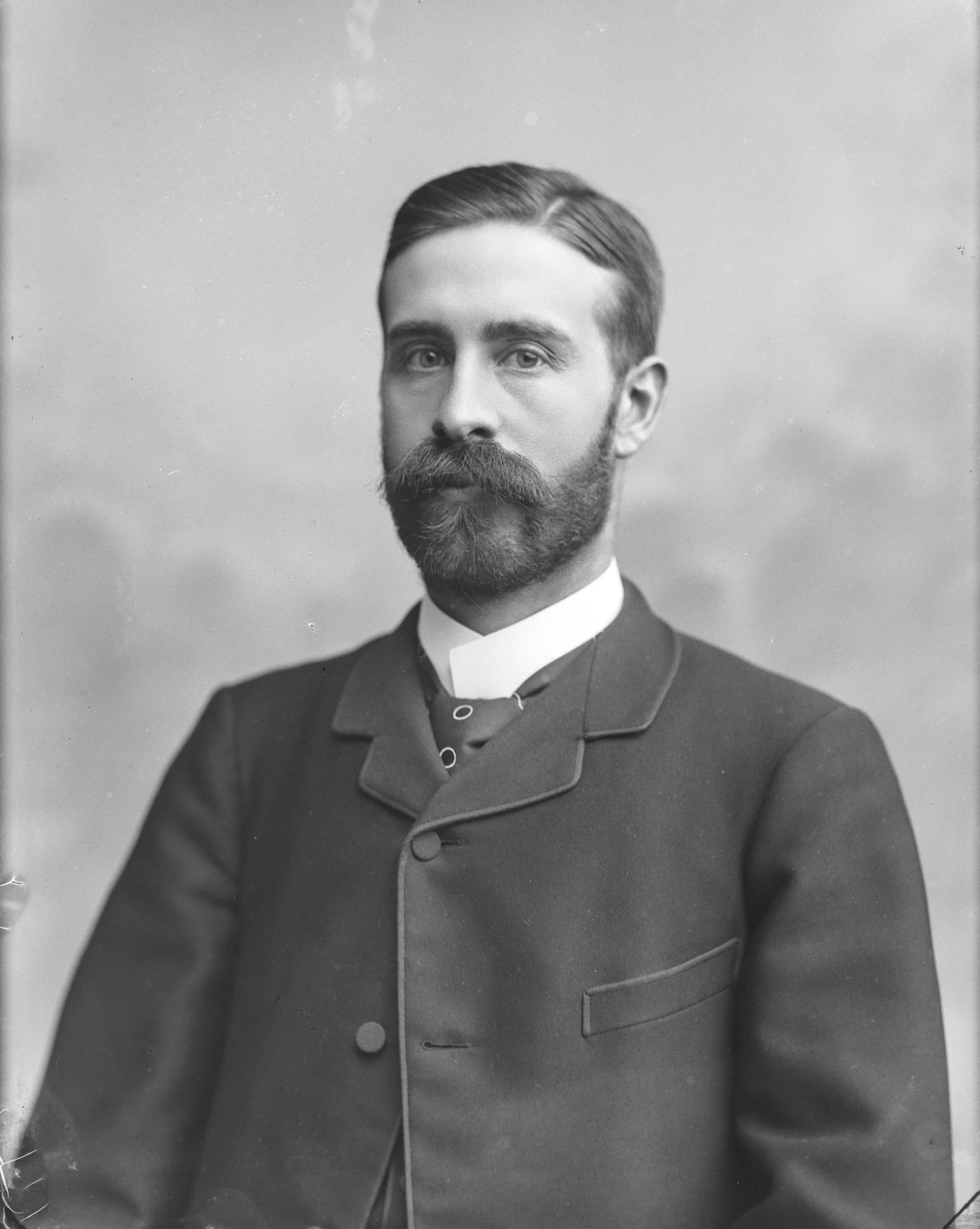 Porträt von Olof Åkerrén (1856–1940) – Gedenkseite