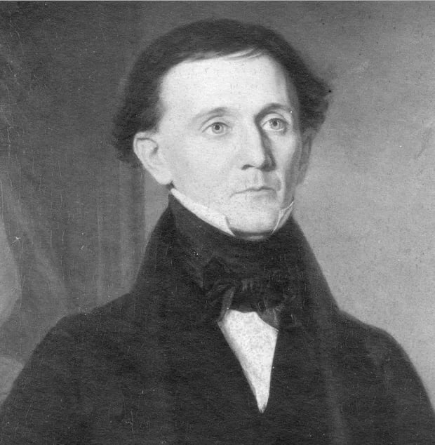Porträt von Nicholas Sickles (1801–1845) – Gedenkseite