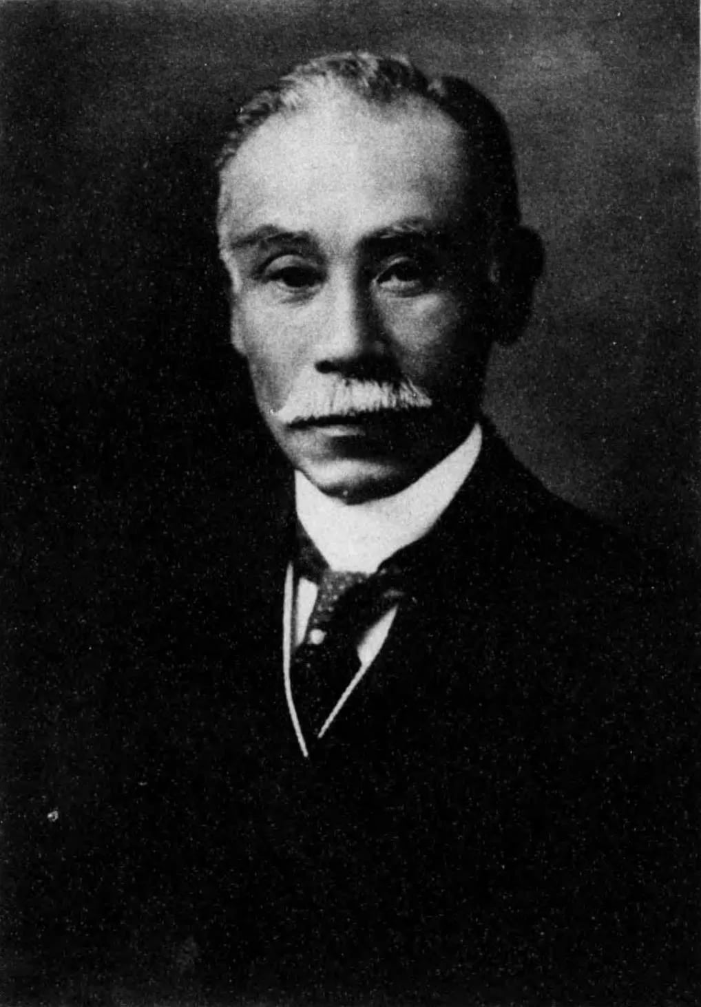 Porträt von Takigawa Benzō (1851–1925) – Gedenkseite