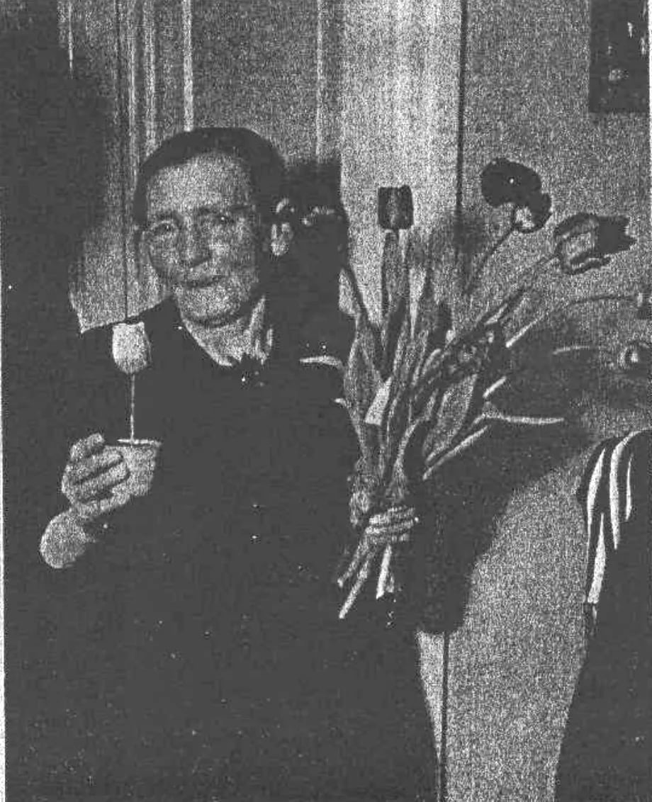Porträt von Lovisa Kristina Axelina Lundberg (1873–1948) – Gedenkseite