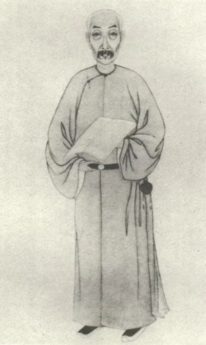 Porträt von Wang Yinzhi (1766–1834) – Gedenkseite