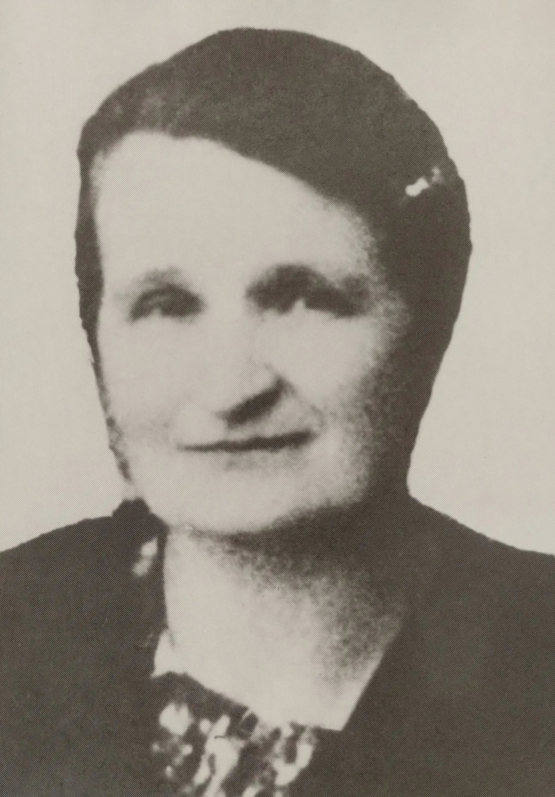 Porträt von Božena Vojtíšková (1888–1942) – Gedenkseite