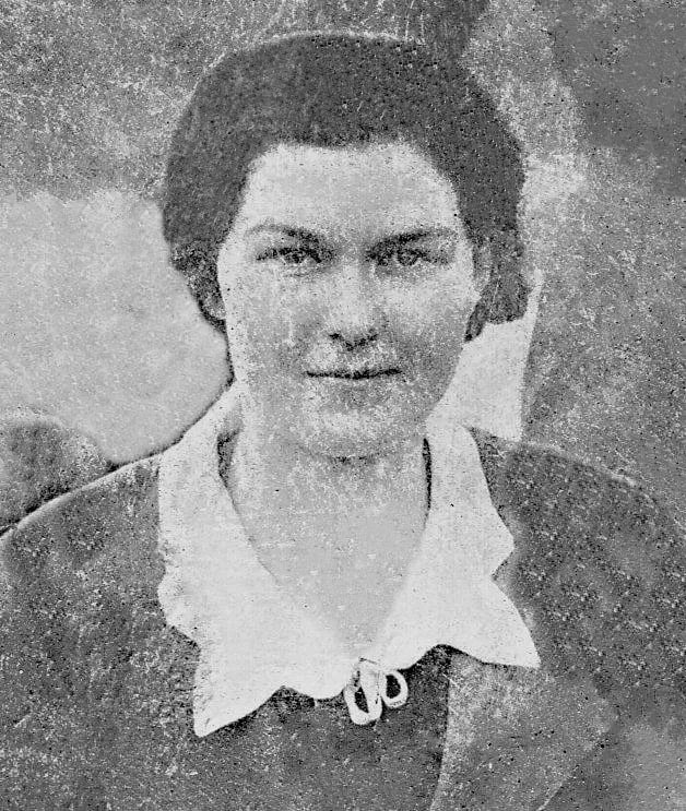 Porträt von Marie Kubišová (1912–1942) – Gedenkseite