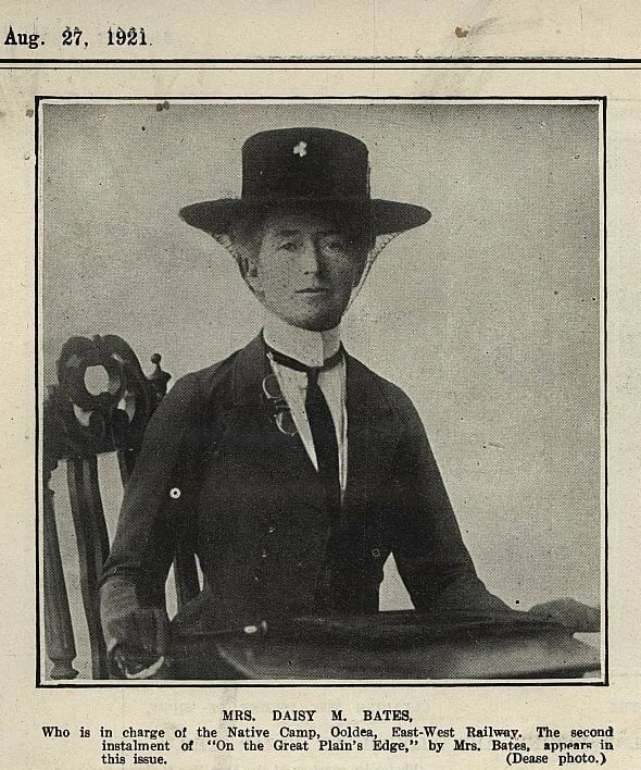 Porträt von Daisy Bates (1859–1951) – Gedenkseite