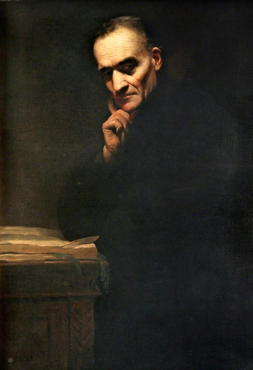 Porträt von Anton Maria Anderledy (1819–1892) – Gedenkseite