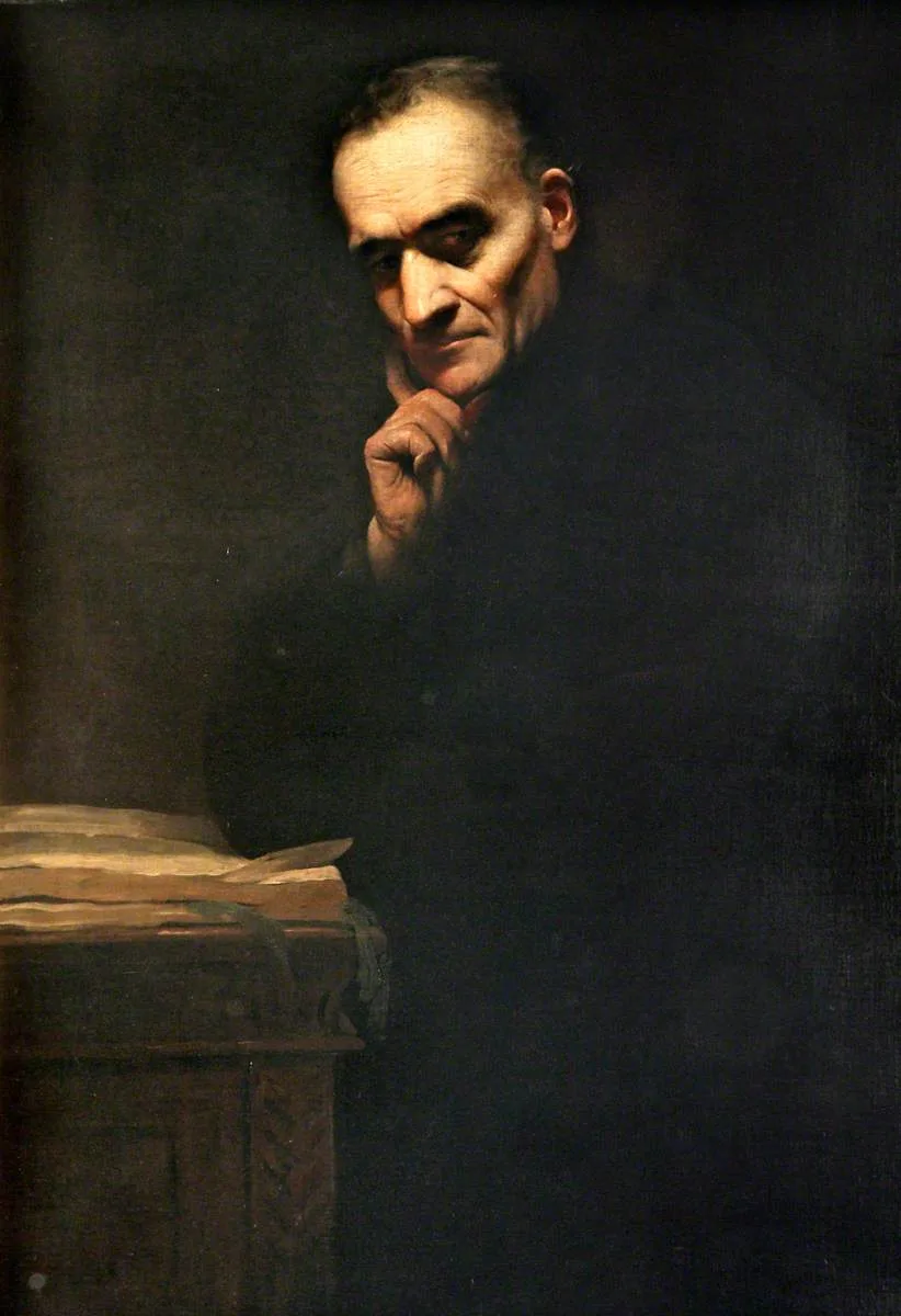 Porträt von Anton Maria Anderledy (1819–1892) – Gedenkseite