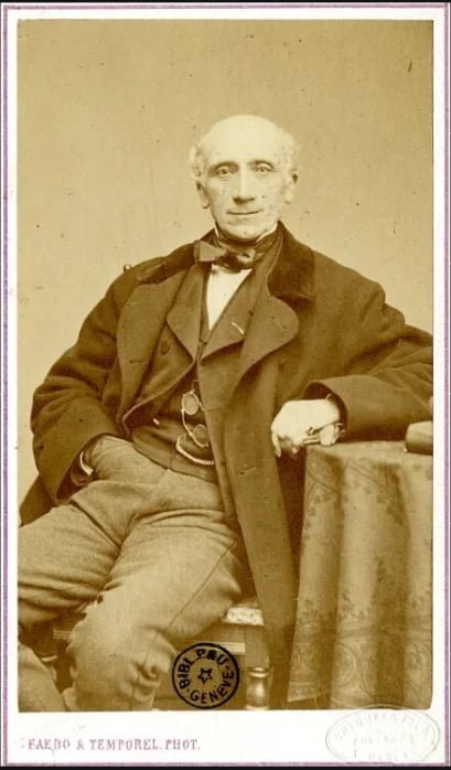 Portrait of Théodore Maunoir (1806–1869) – memorial page
