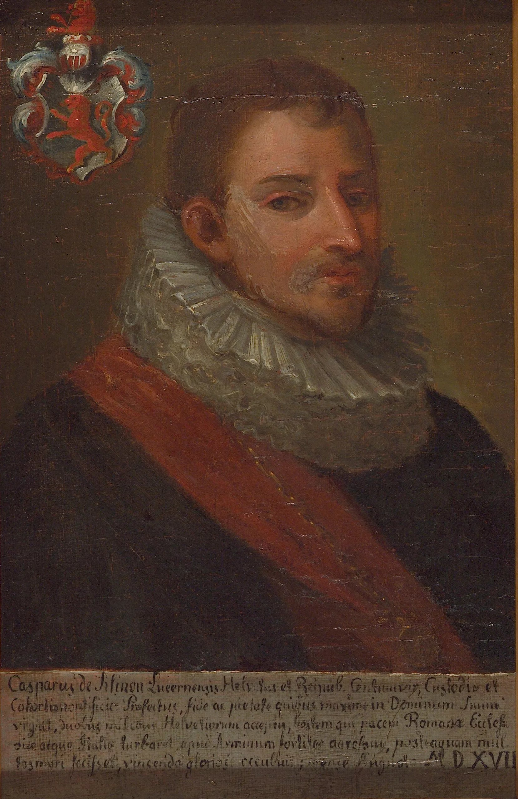 Portrait of Kaspar von Silenen (1467–1517) – memorial page