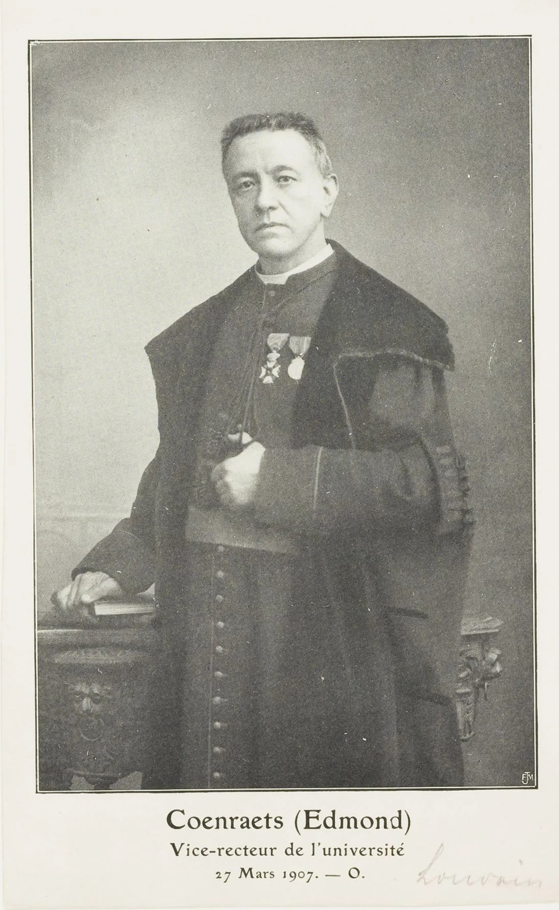 Portrait of Edmond Coenraets (1852–1925) – memorial page