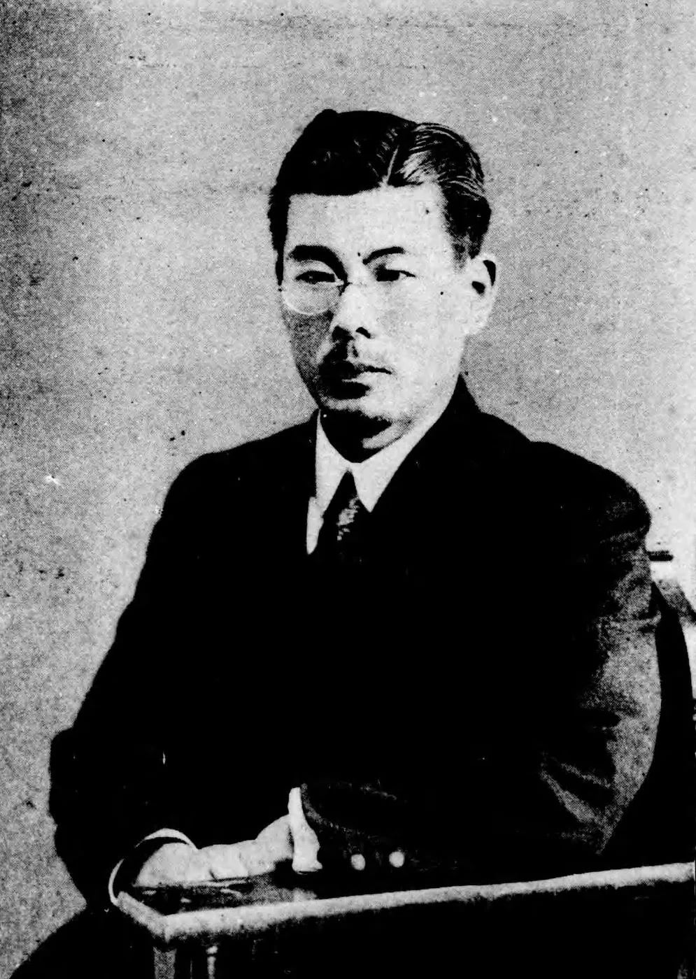 Portrait of Gijū Manabe (1891–1982) – memorial page