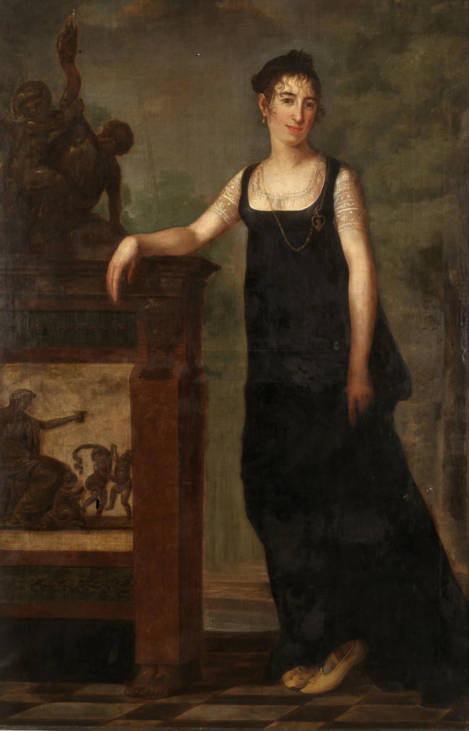 Porträt von Anna Van Damme (1879–1934) – Gedenkseite