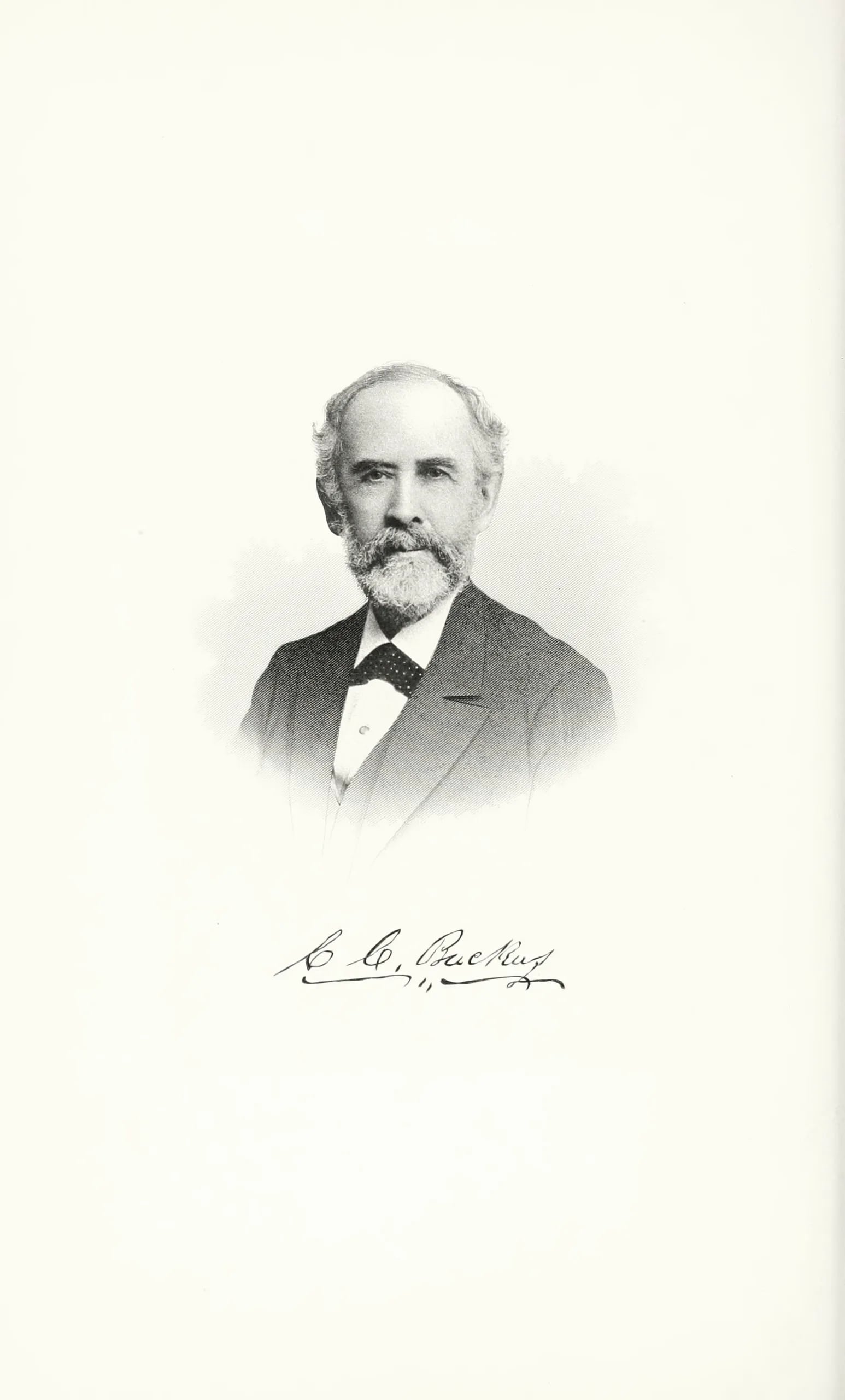 Portrait of Charles Chapman Backus (1816–1899) – memorial page
