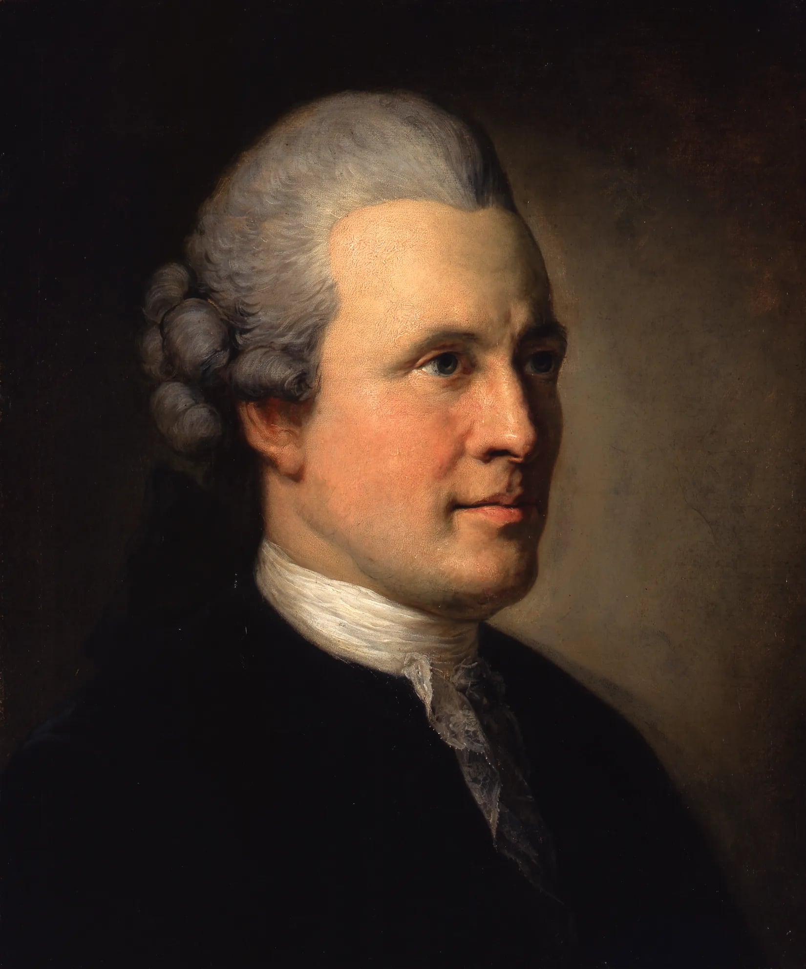 Porträt von Johann Georg von Zimmermann (1728–1795) – Gedenkseite