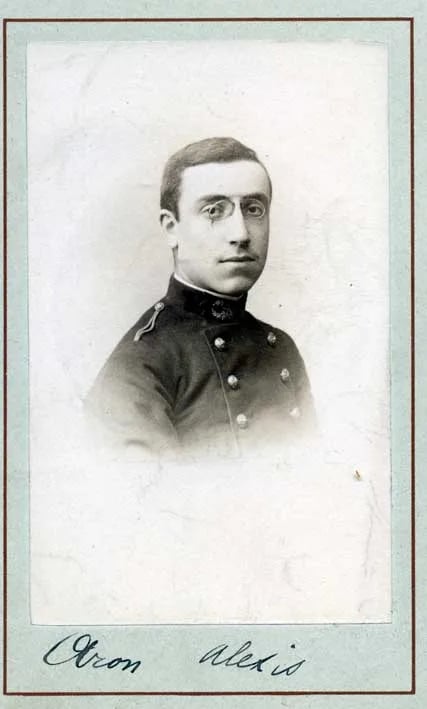 Portrait of Alexis Aron (1879–1973) – memorial page