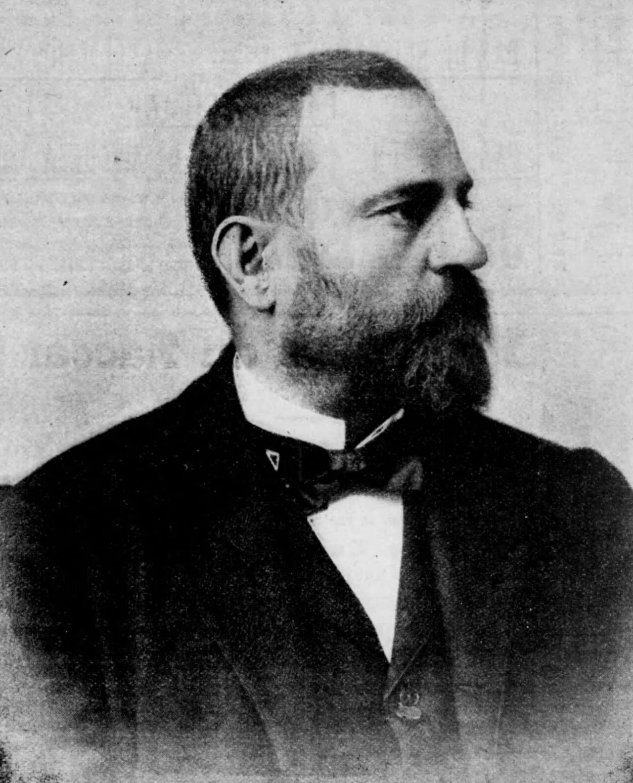 Porträt von Valéry Blanc (1847–1905) – Gedenkseite