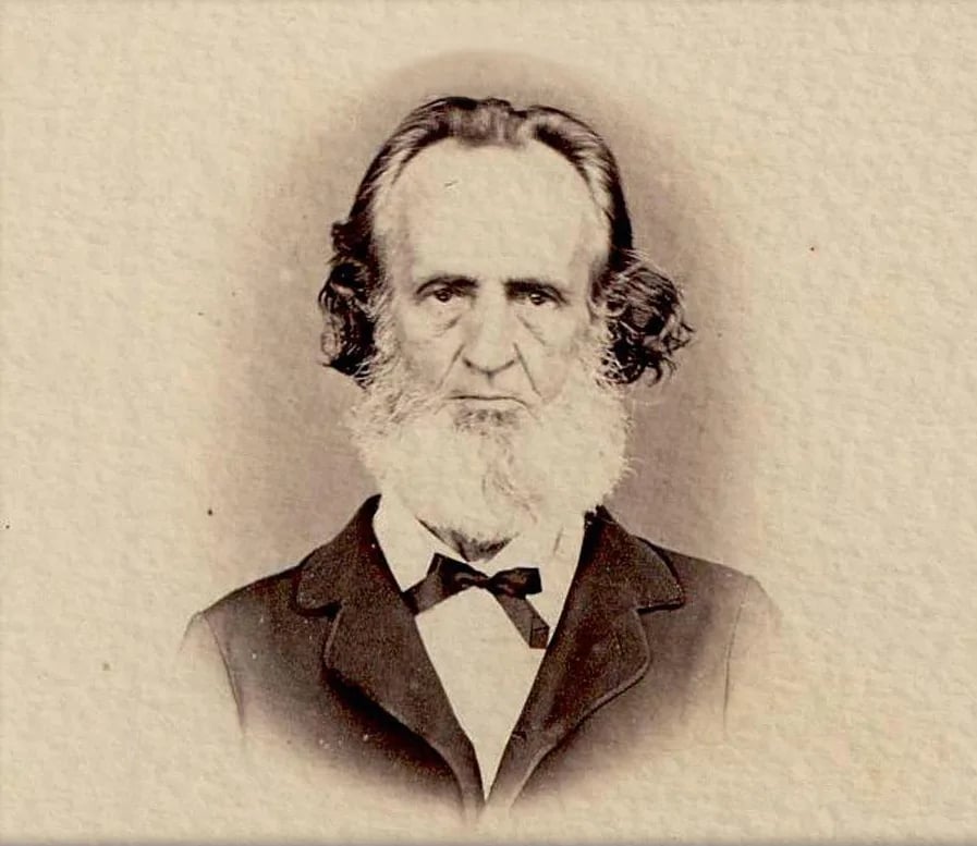 Porträt von Dan Beach Bradley (1804–1873) – Gedenkseite
