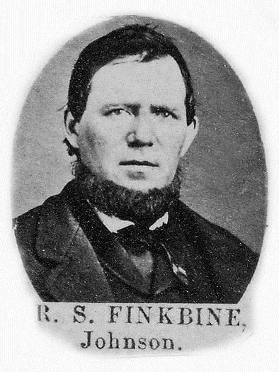 Portrait of Robert Spencer Finkbine (1828–1901) – memorial page