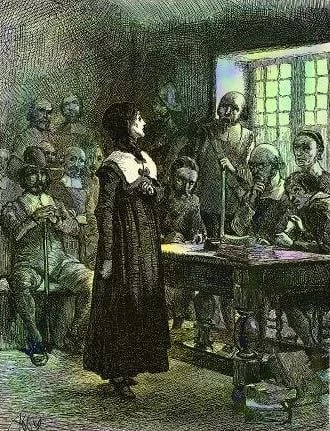 Portrait of Anne Hutchinson (1591–1643) – memorial page