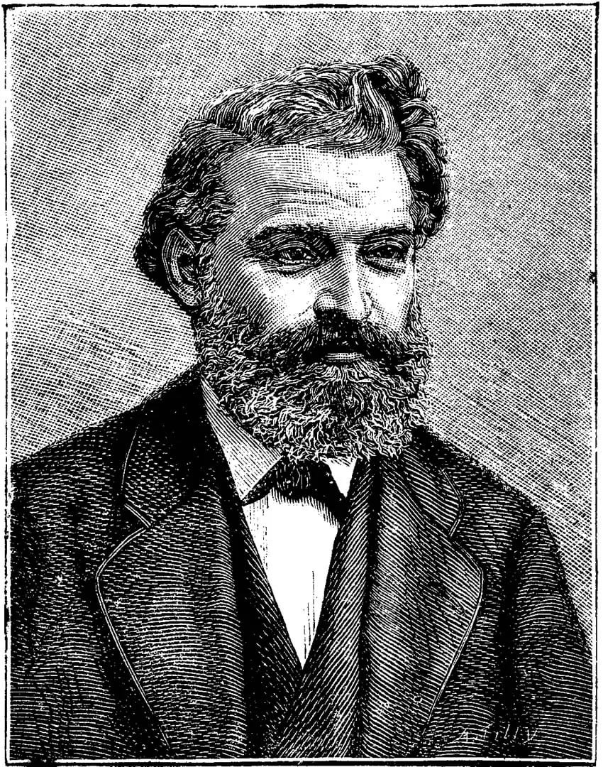 Porträt von Louis Favre (1826–1879) – Gedenkseite